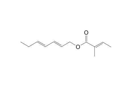 (2E,4E)-Heptadienyl tiglate