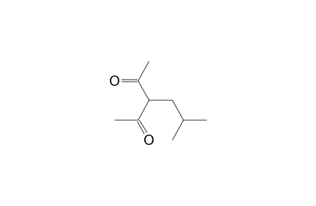 3-isobutyl-2,4-pentanedione (keo and enol forms)