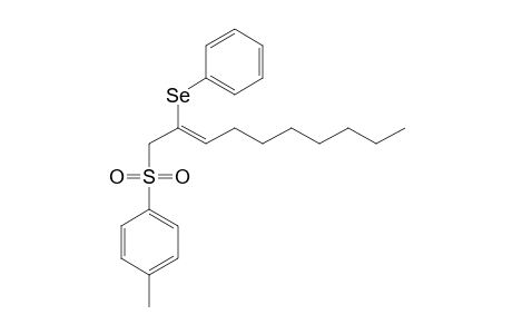 2-(Phenylseleno)-1-(p-tolylsulfonyl)-2-decene