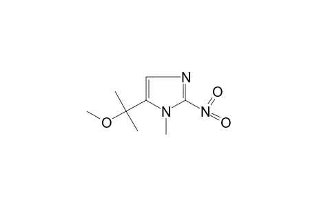 5-(1-methoxy-1-methylene)-1-methyl-2-nitroimidazole