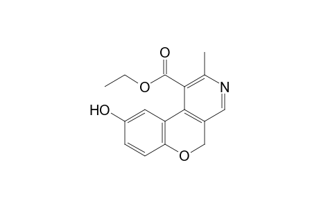 9-Hydroxy-2-methyl-5H-chromeno[3,4-c]pyridine-1-carboxylic acid ethyl ester