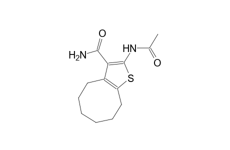 2-(acetylamino)-4,5,6,7,8,9-hexahydrocycloocta[b]thiophene-3-carboxamide