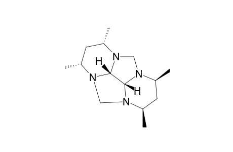 (1R*,3S*,5S*,7R*,8bS*,8cS*)-1,3,5,7-tetramethylperhydro-3a,4a,7a,8a-tetraazacyclopentano[def]fluorene