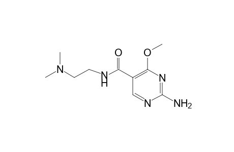 2-amino-N-[2-(dimethylamino)ethyl]-4-methoxy-5-pyrimidinecarboxamide