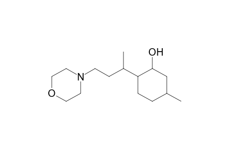 5-methyl-2-(1-methyl-3-morpholino-propyl)cyclohexanol(Autogenerated)