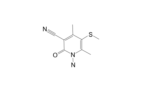 1-AMINO-4,6-DIMETHYL-5-METHYLTHIO-2-OXO-1,2-DIHYDROPYRIDIN-3-CARBONITRIL
