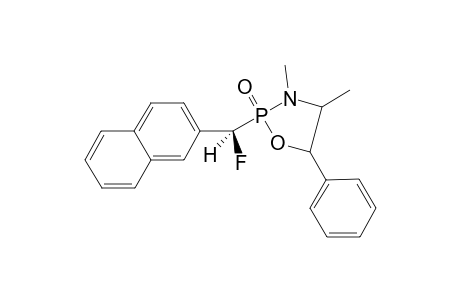 2[(1R)-Fluoro(2-naphthyl)methyl]-3,4-dimethyl-2-oxo-5-phenyl-1,3,2.lambda.(5)-oxazaphospholidine