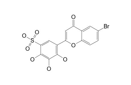 6-BROMO-2',3',4'-TRIHYDROXYFLAVONE-5'-SULFONIC_ACID