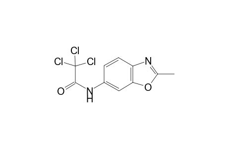 N-(2-methyl-6-benzoxazolyl)-2,2,2-trichloroacetamide