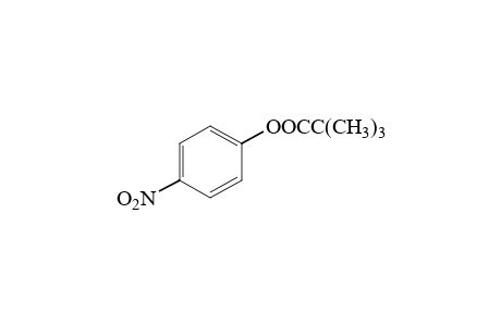 pivalic acid, p-nitrophenyl ester