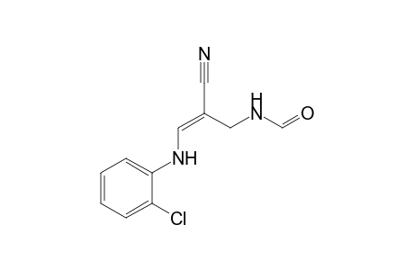 2-(Formamido-methyl)-trans-3-(2-chloro-anilino)-acrylonitrile