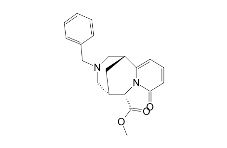 (-)-(1R,5S)-N-Benzyl-6.alpha.-methoxycarbonyl-1,2,3,4,5,6-hexahydro-1,5-methanopyrido[1,2-a][1,5]diazocin-8-one