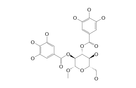 METHYL-2,3-DI-O-GALLOYL-ALPHA-D-GLUCOPYRANOSIDE