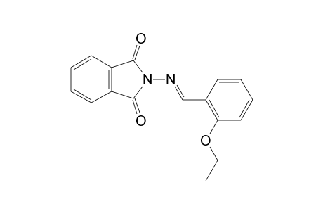 N-[(o-ethoxybenzylidene)amino]phthalimide