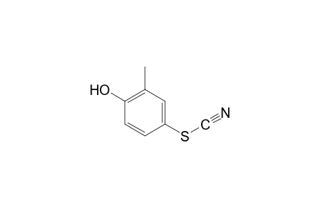 Thiocyanic acid, 4-hydroxy-m-tolyl ester