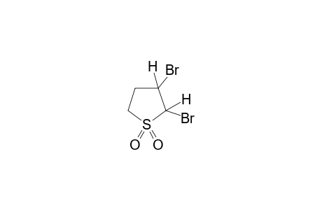 2,3-dibromotetrahydrothiophene, 1,1-dioxide