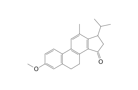 17-ISOPROPYL-3-METHOXY-12-METHYL-6,7,16,17-TETRAHYDROCYCLOPENTA-[A]-PHENANTHREN-15-ONE