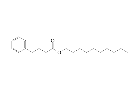 Butyric acid, 4-phenyl-, decyl ester