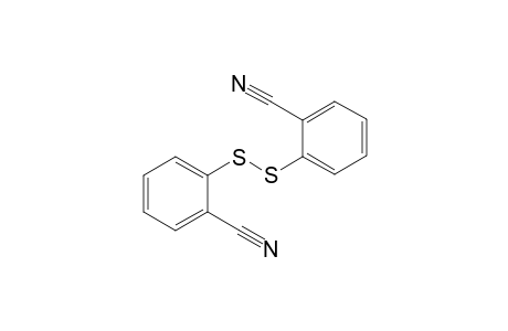2,2'-Disufanediyldibenzonitrile