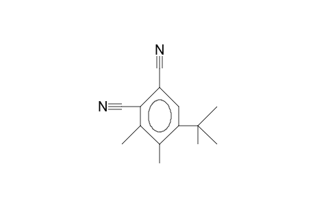 5-(1,1-Dimethylethyl)-3,4-dimethyl-1,2-benzenedicarbonitrile