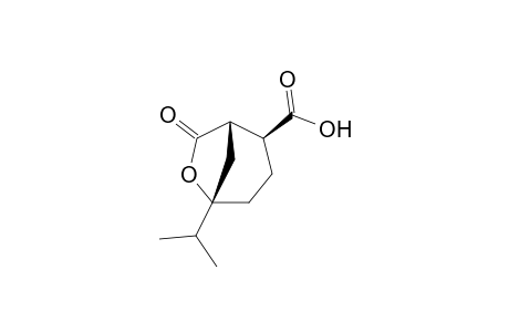 exo-5-Isopropyl-7-oxo-6-oxabicyclo[3.2.]octane-2-carboxylic acid