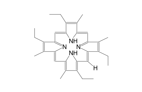 3,7,13,17-Tetraethyl-2,8,12,18-tetramethylporphyrin (etioporpyrin-II)