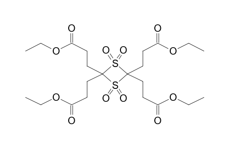 2,2,4,4-TETRAKIS(2-ETHOXYCARBONYLETHYL)-1,3-DITHIETAN-1,1,3,3-TETROXIDE