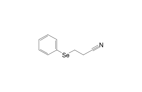 3-(Phenylseleno)propanenitrile