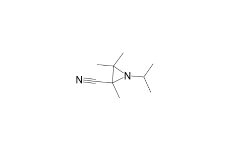 1-isopropyl-2,3,3-trimethyl-ethylenimine-2-carbonitrile