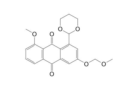 1-[1',3']-DIOXAN-2'-YL-8-METHOXY-3-(METHOXYMETHOXY)-ANTHRAQUINONE