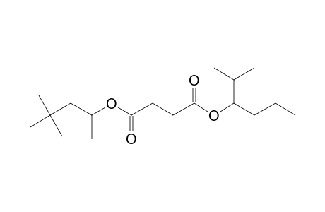 Succinic acid, 4,4-dimethylpent-2-yl 2-methylhex-3-yl ester