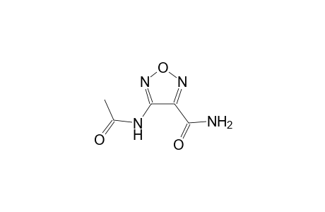 3-acetamido-4-carbamoylfurazane