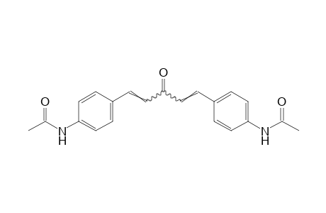 4',4'''-(3-oxo-1,4-pentadiene-1,5-diylidene)bisacetanilide