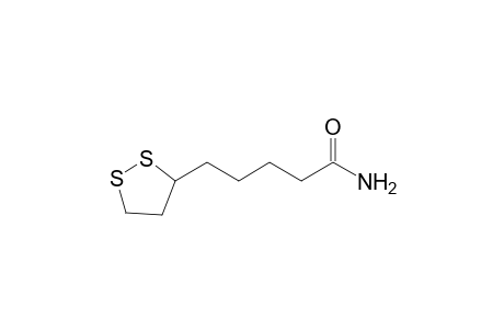 5-(1,2-Dithiolan-3-yl)pentanamide