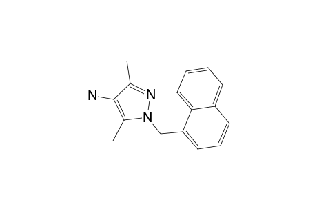 3,5-dimethyl-1-(1-naphthylmethyl)-1H-pyrazol-4-amine