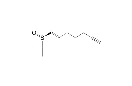 cis-(S)-1-(tert-Butylsulfinyl)-1-hepten-6-yne