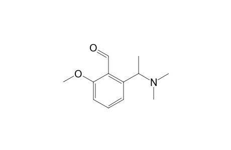 2-(1-Dimethylaminoethyl)-6-methoxybenzaldehyde