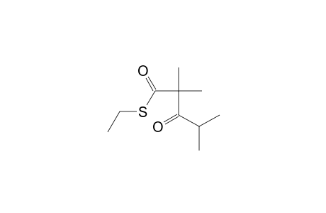 Pentanethioic acid, 2,2,4-trimethyl-3-oxo-, S-ethyl ester