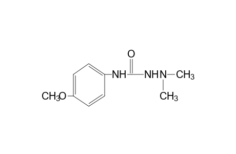 1,1-dimethyl-4-(p-methoxyphenyl)semicarbazide