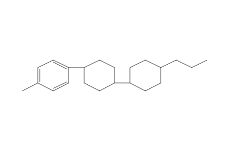 1-Methyl-4-[4-(4-propylcyclohexyl)cyclohexyl]benzene