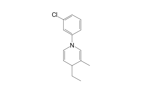 1-(3-Chloro-phenyl)-4-ethyl-3-methyl-1,4-dihydro-pyridine