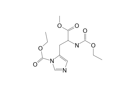 L-Histidine, N,N'-bis(ethoxycarbonyl)-, methyl ester