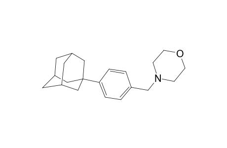 morpholine, 4-[(4-tricyclo[3.3.1.1~3,7~]dec-1-ylphenyl)methyl]-