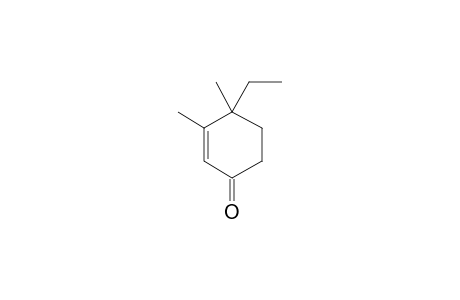 2-Cyclohexen-1-one, 4-ethyl-3,4-dimethyl-