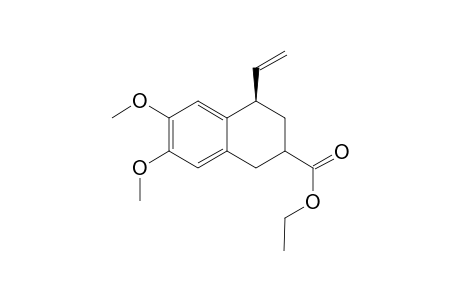 (R)-ethyl 6,7-dimethoxy-4-vinyl-1,2,3,4-tetrahydronaphthalene-2-carboxylate