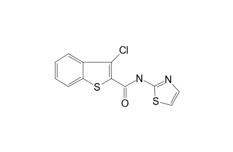 3-Chloro-N-(2-thiazolyl)-2-thianaphthenecarboxamide