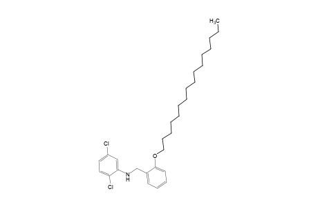 N-(2,5-dichlorophenyl)-o-(hexadecyloxy)benzylamine