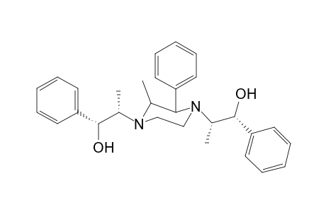 1,4-Bis[(2'R,2"R,1'S,1"S)(2',2"-dihydroxy-1',1"-dimethyl-2',2"-diphenyl)diethyl]-3-methyl-2-phenylpiperazine