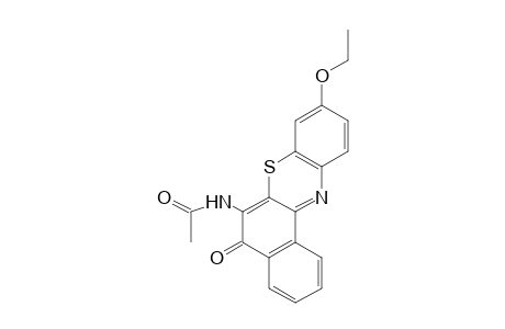 N-(9-Ethoxy-5-oxo-5H-benzo[A]phenothiazin-6-yl)acetamide