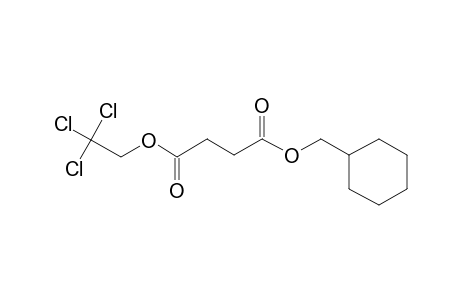 Succinic acid, cyclohexylmethyl 2,2,2-trichloroethyl ester